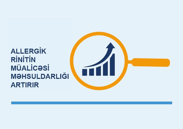 Artan məhsuldarlıq qrafikinin təsvir olunduğu böyüdücü ikonası